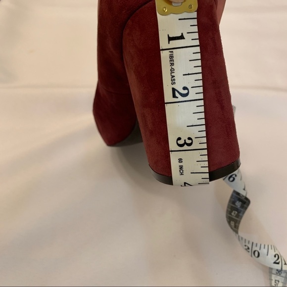 Cole Haan Grand OS Pump Suede Raspberry Heel Size 10B - Picture 6 of 6